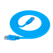 Component Level ANSI/TIA-568.2-D Compliant Cat.6a U/UTP 24AWG Patch Cable Molded Boot